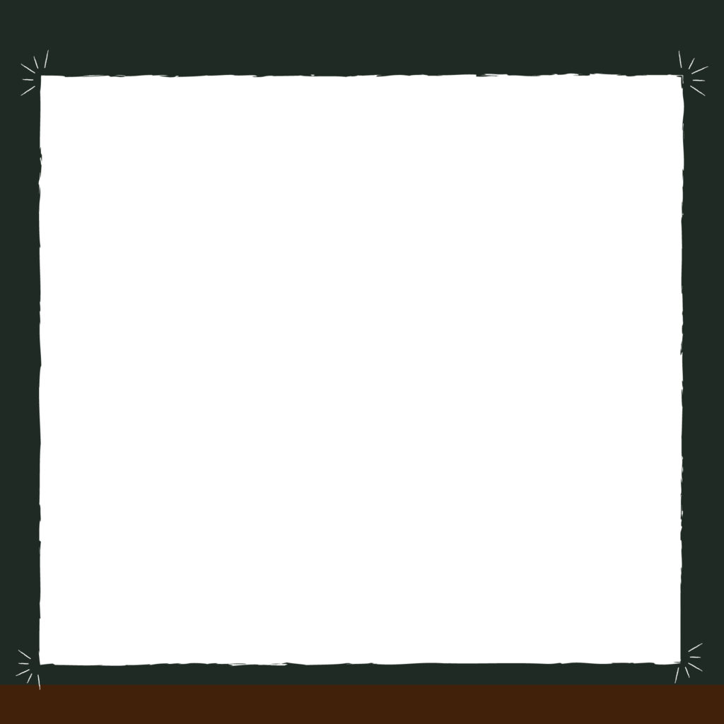 黒板風のSNS投稿用の背景
中央に白に塗った四角い枠を設け文字や写真を入れることで投稿を目立たせることができる。
サイズ2000×2000ＰＸ
ＪＰＥＧ