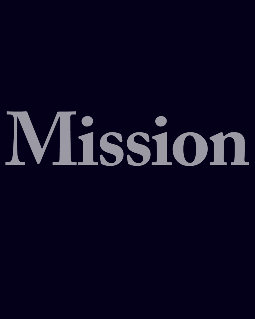 セリフ体の「Mission」という文字情報、背景透過PNG、不透明度60%
