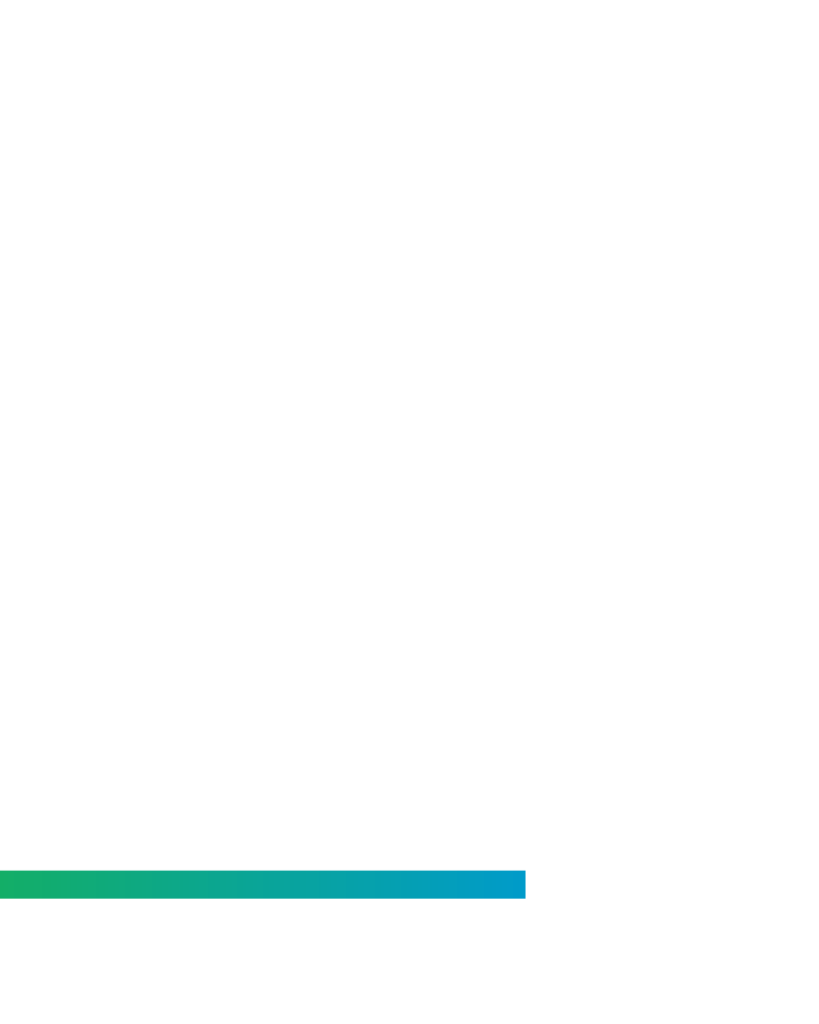製造業・工業系のインスタグラム投稿用ベーステンプレート素材。白背景の左下に、緑から青へのグラデーションがかかったシンプルなラインが配置された、清潔感のあるデザイン。
